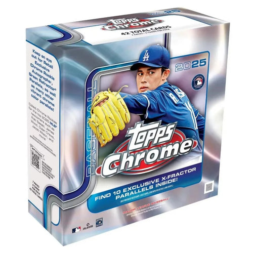 Topps 2025 Chrome MLB Baseball Mega Box