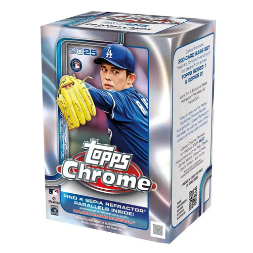 Topps 2025 Chrome MLB Baseball Value Blaster Box