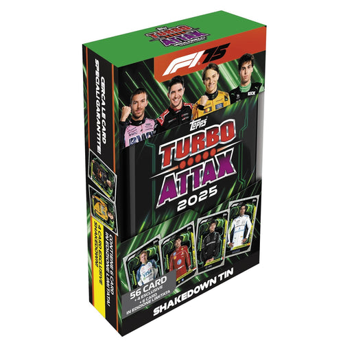 Topps Turbo Attax Formula 1 2025 Mega Tin (Shakedown)