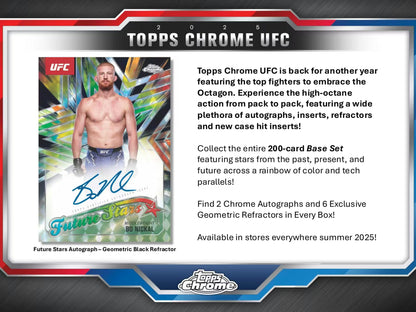 2025 Topps Chrome UFC Breaker Delight Box
